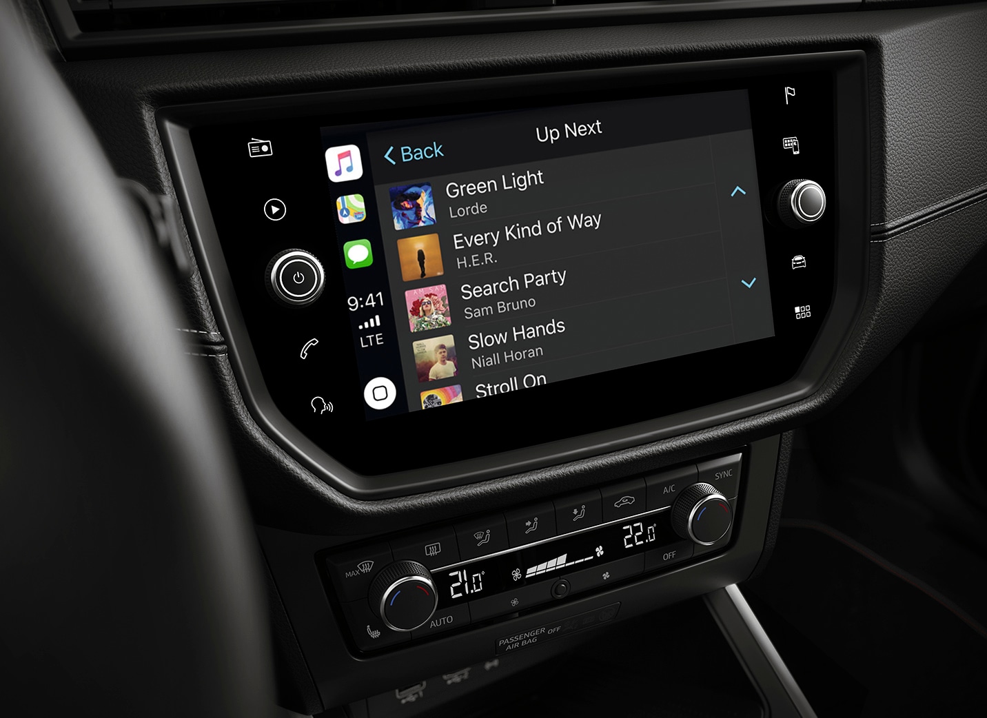 SEAT Full Link technology music app feature