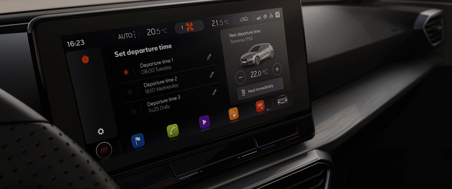 New Leon´s advanced connectivity | SEAT New Leon´s advanced connectivity | SEAT