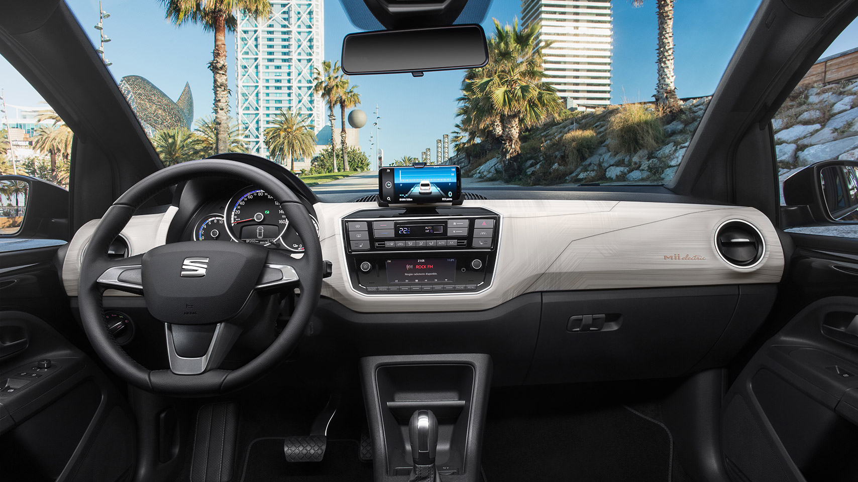 SEAT Mii electric interior view