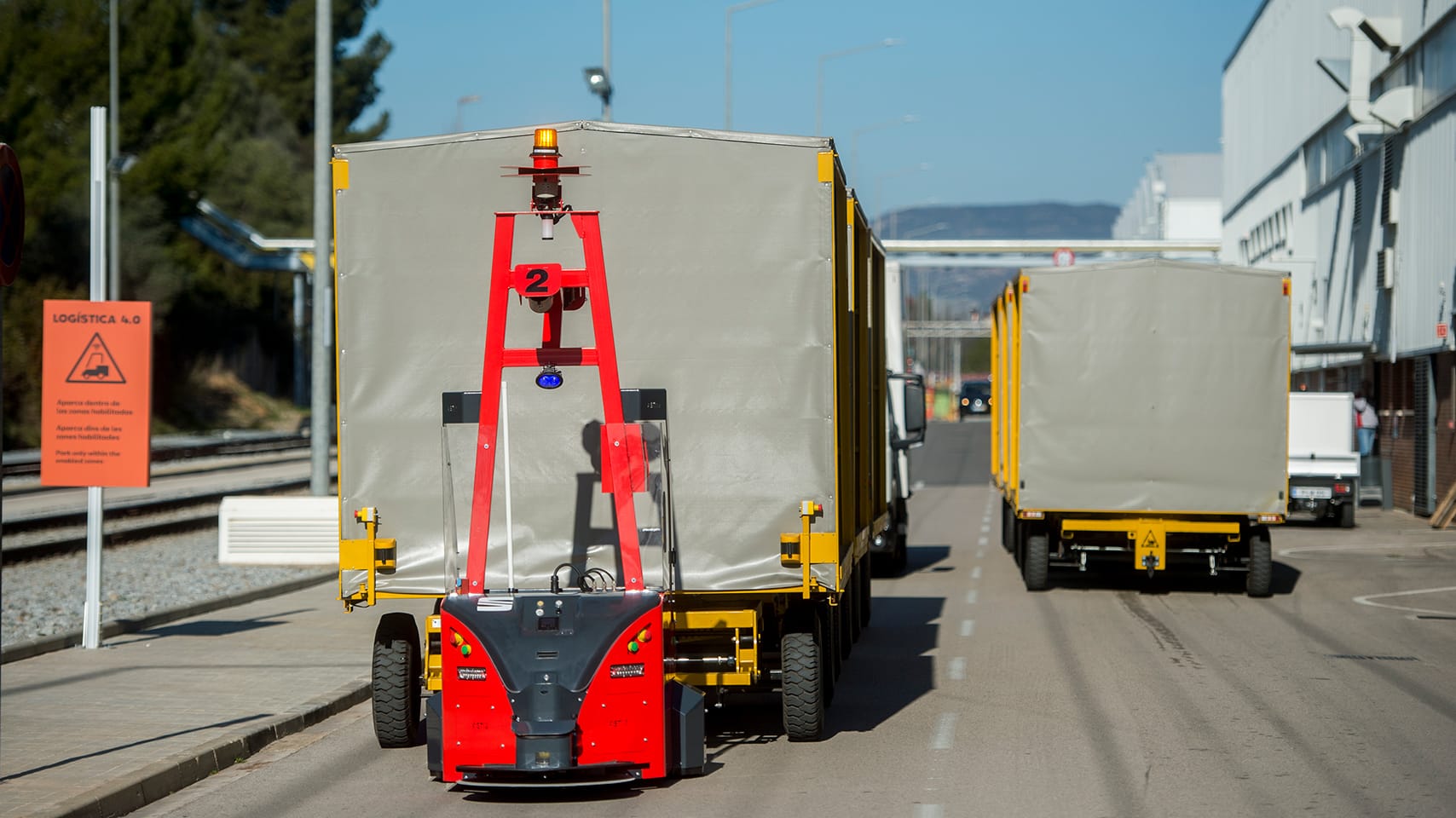 Robots take to the streets.