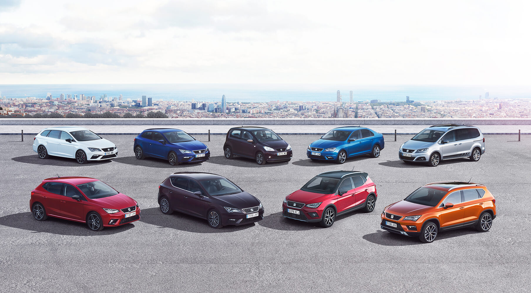  SEAT breaks its first quarter sales record All SEAT models in landscape