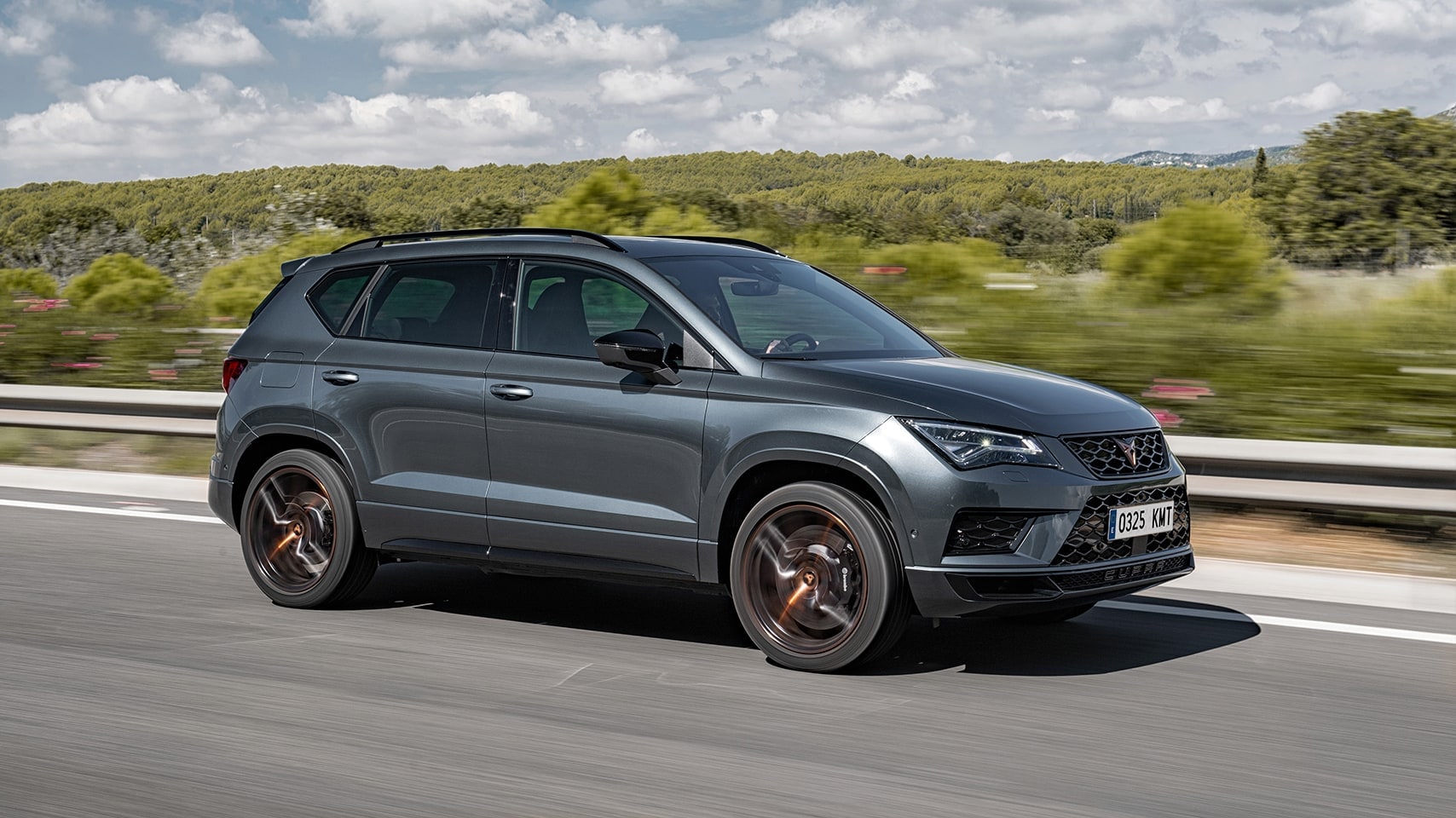 CUPRA Ateca road drive 